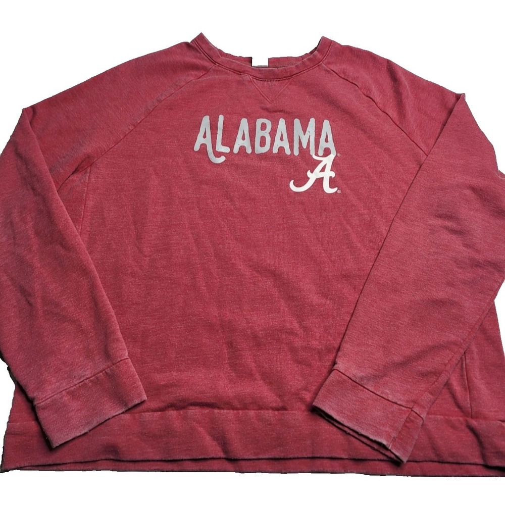 Sideline Apparel Alabama Crimson Tide Women's Red Sweatshirt‎ XL